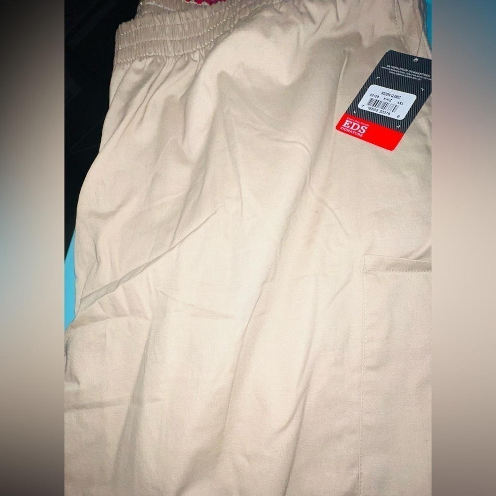 𝅺dickies Unisex Khaki Scrub Pants 4XL NWT - Picture 6 of 6